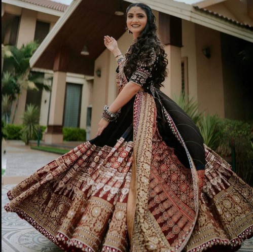 Navratri Special Muslin Cotton Printed Lehenga Choli